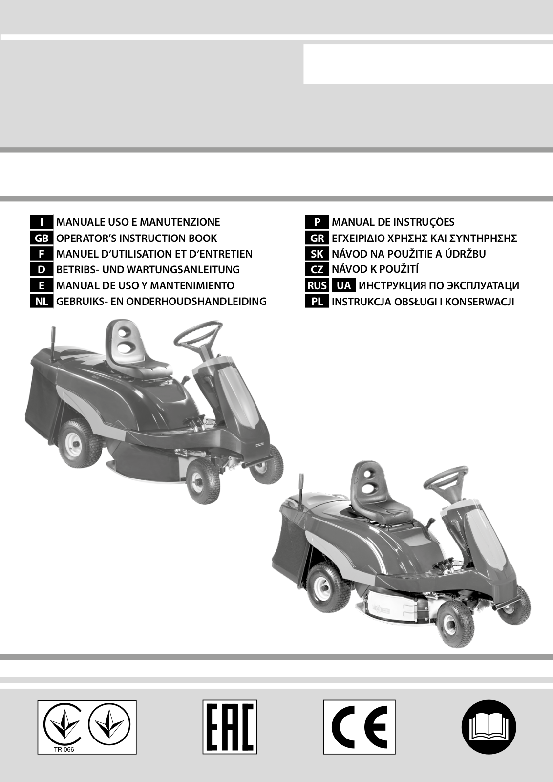 Efco ZEPHYR 72/13 H User manual