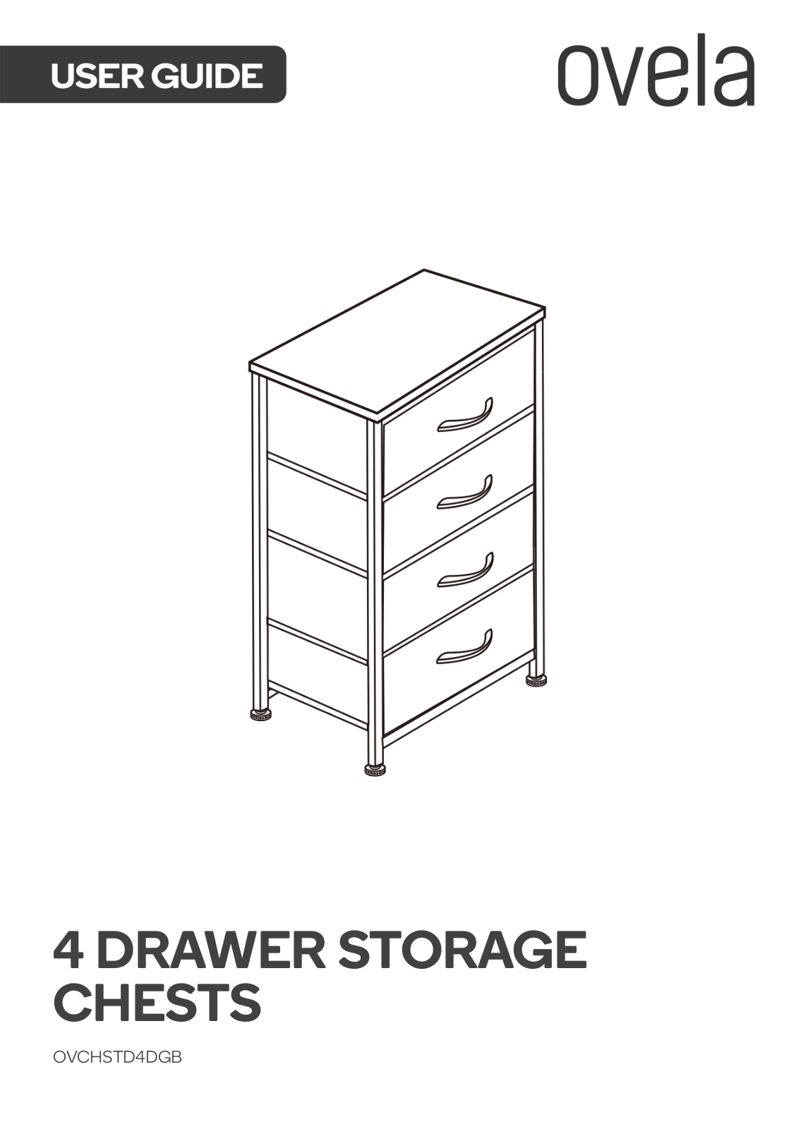 Ovela OVCHSTD4DGB User guide - ManualMachine.com