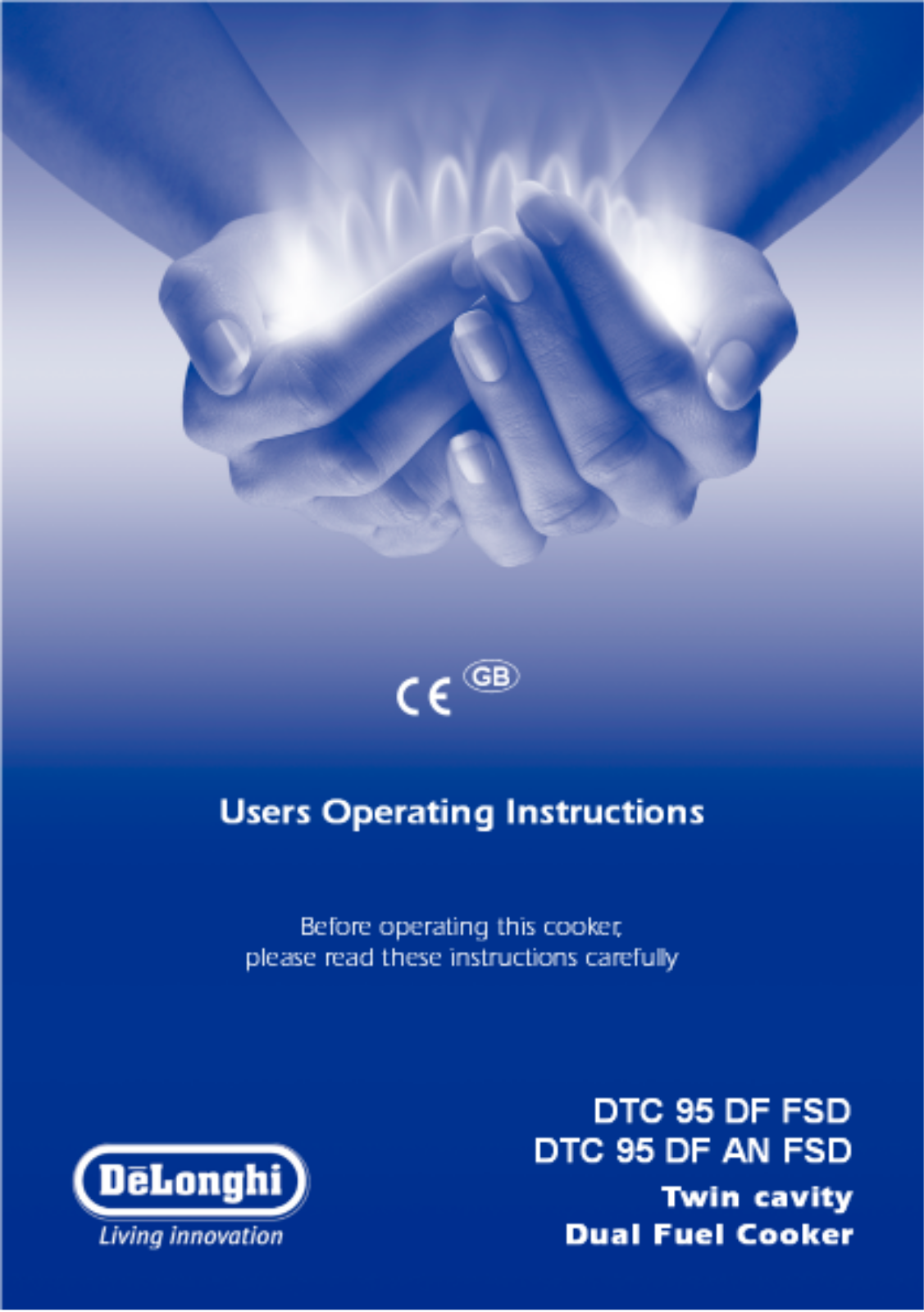 Delonghi DTC 95 DF AN FSD, DTC 95 DF FSD User Manual