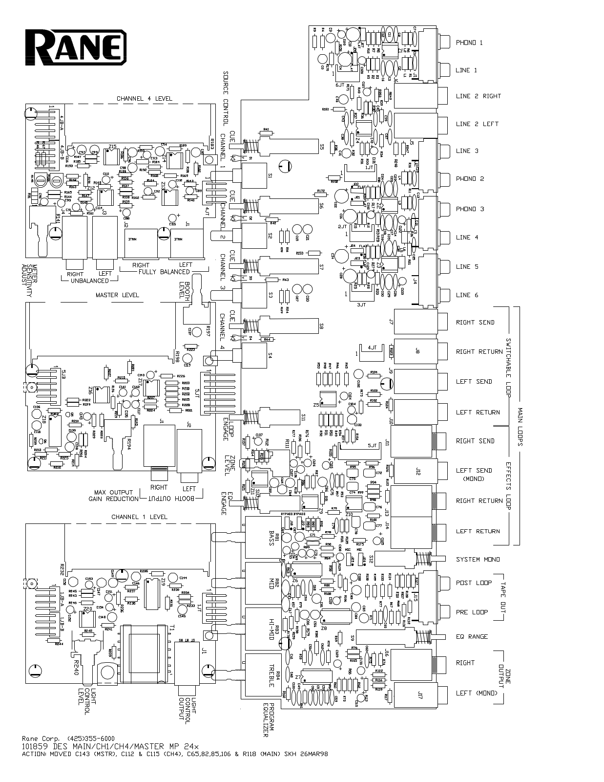 Rane MP 24X User Manual