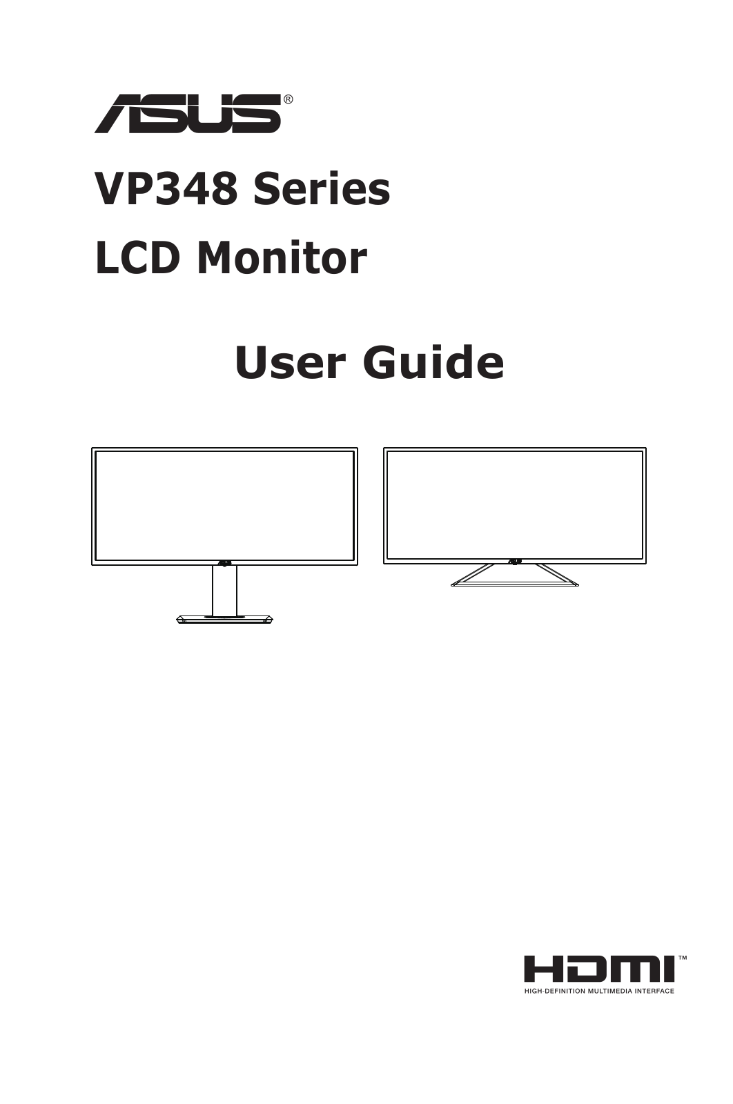 Asus VP348QGL User Manual