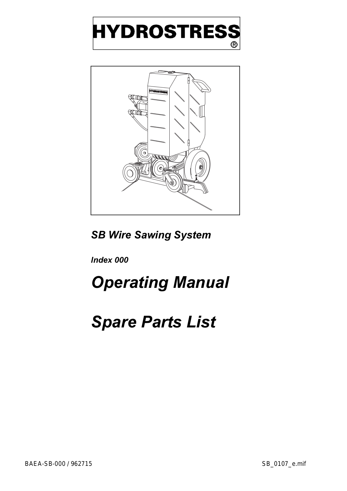 Diamond SB User Manual