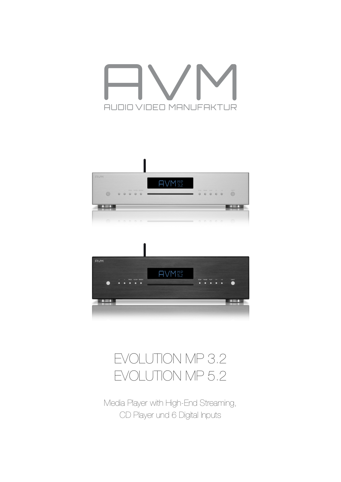 AVM Evolution MP 3.2 User Manual