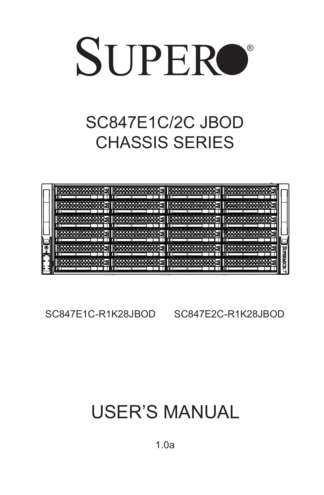 Supermicro SuperChassis 847E2C-R1K28JBOD operation manual