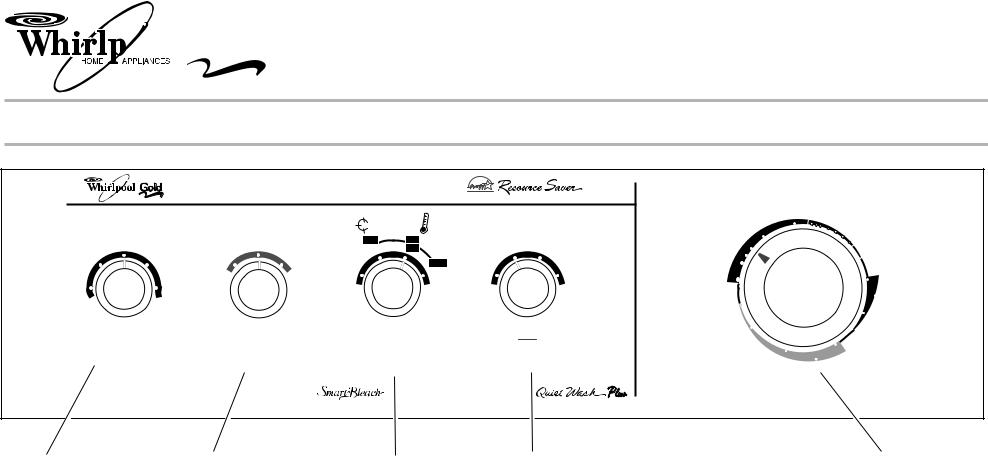 Whirlpool GSW9545 Feature Sheet