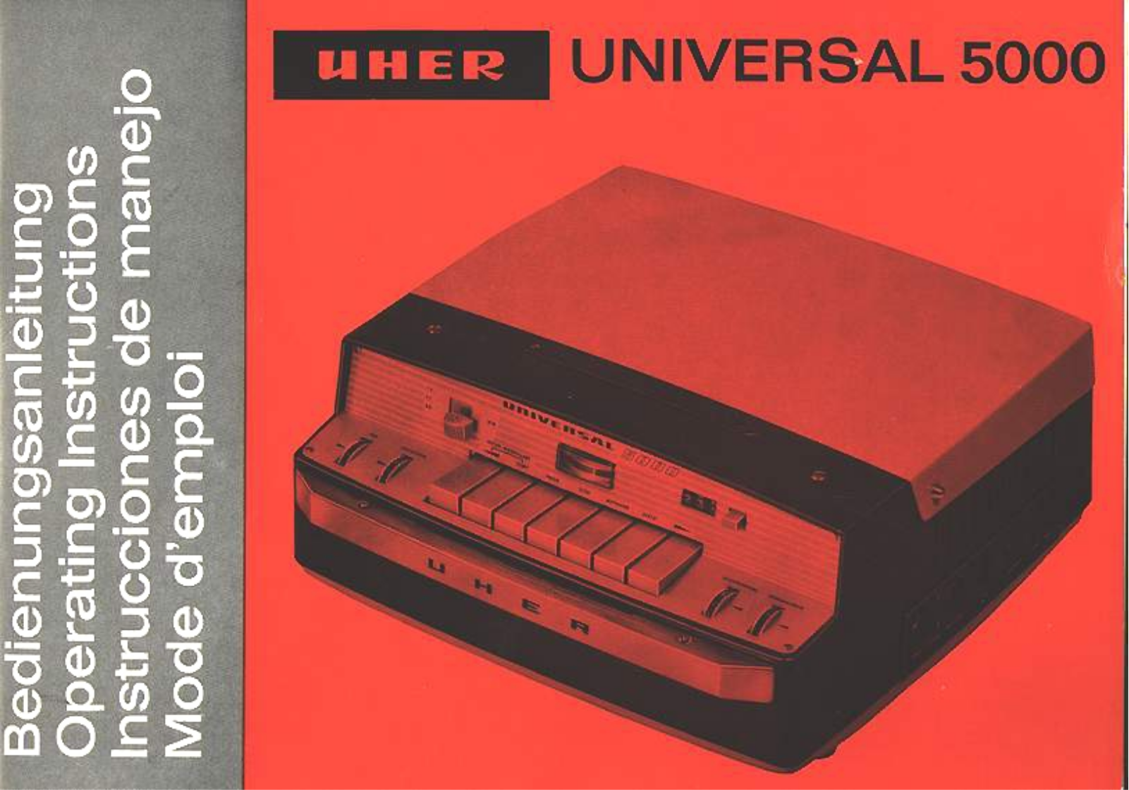 Uher Universal 5000 Owners manual