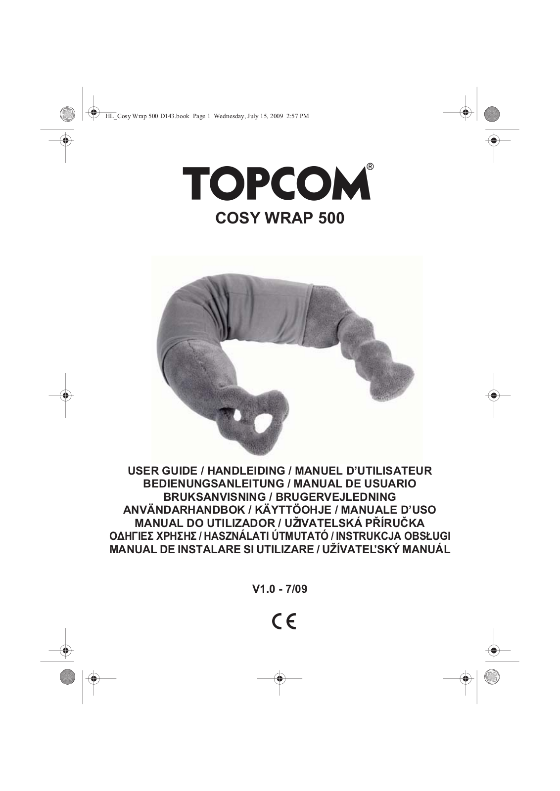 Topcom Cosy Wrap 500 User Manual