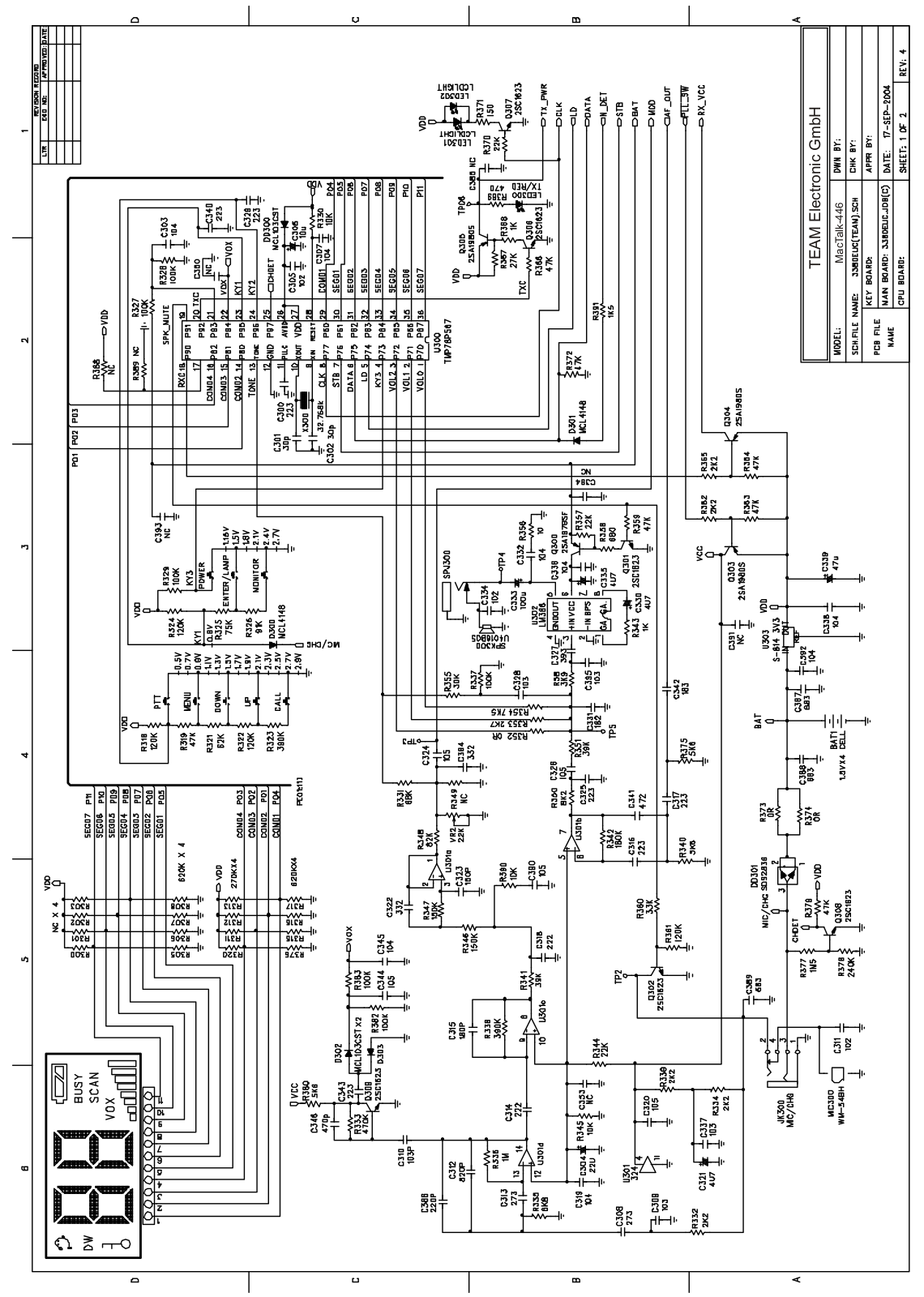 team McTalk 446 Schematic