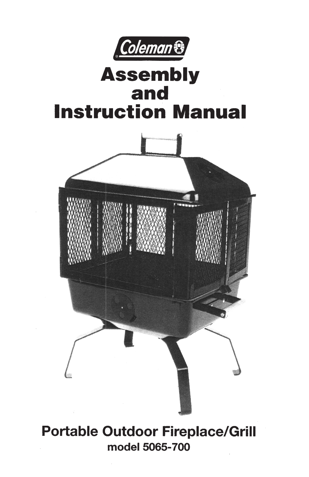 Coleman 5065-700 User Manual