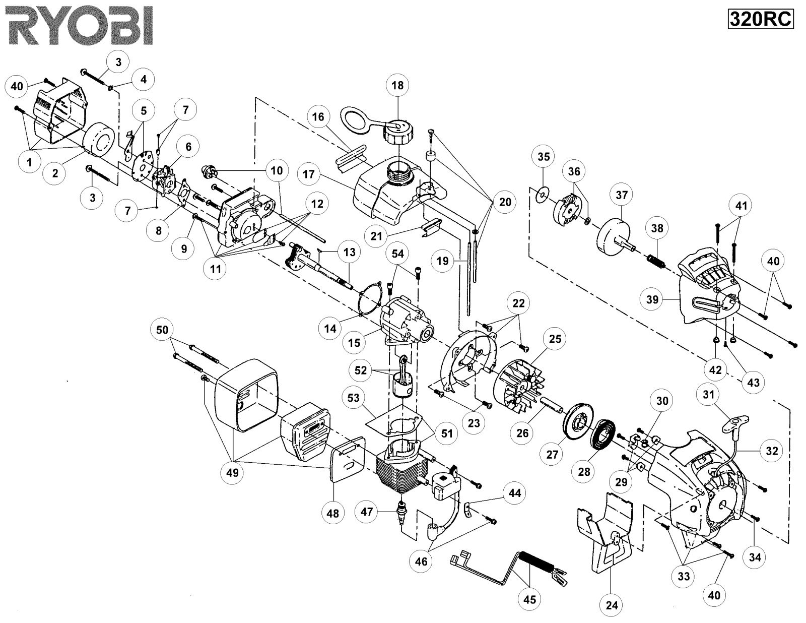 Ryobi 320RC User Manual