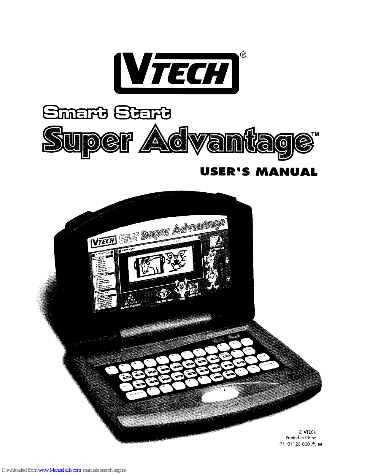 VTech Smart Start Super Advantage User Manual