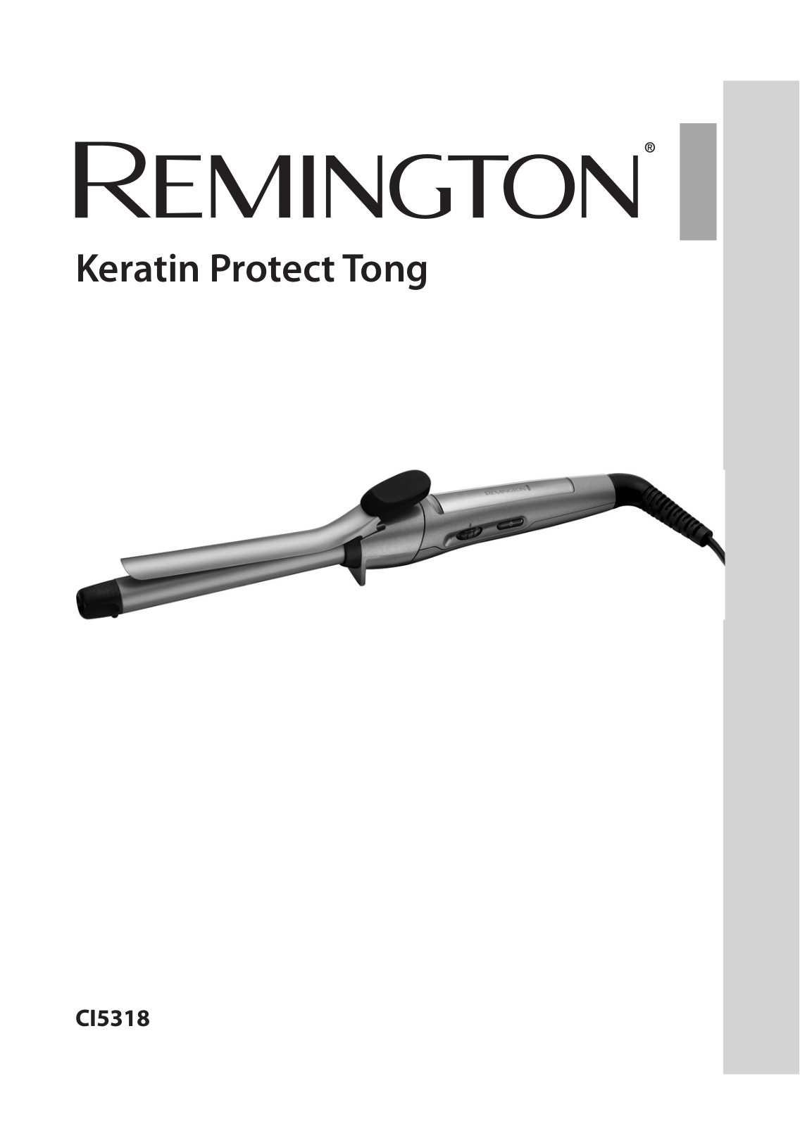 Remington CI5318 User Manual