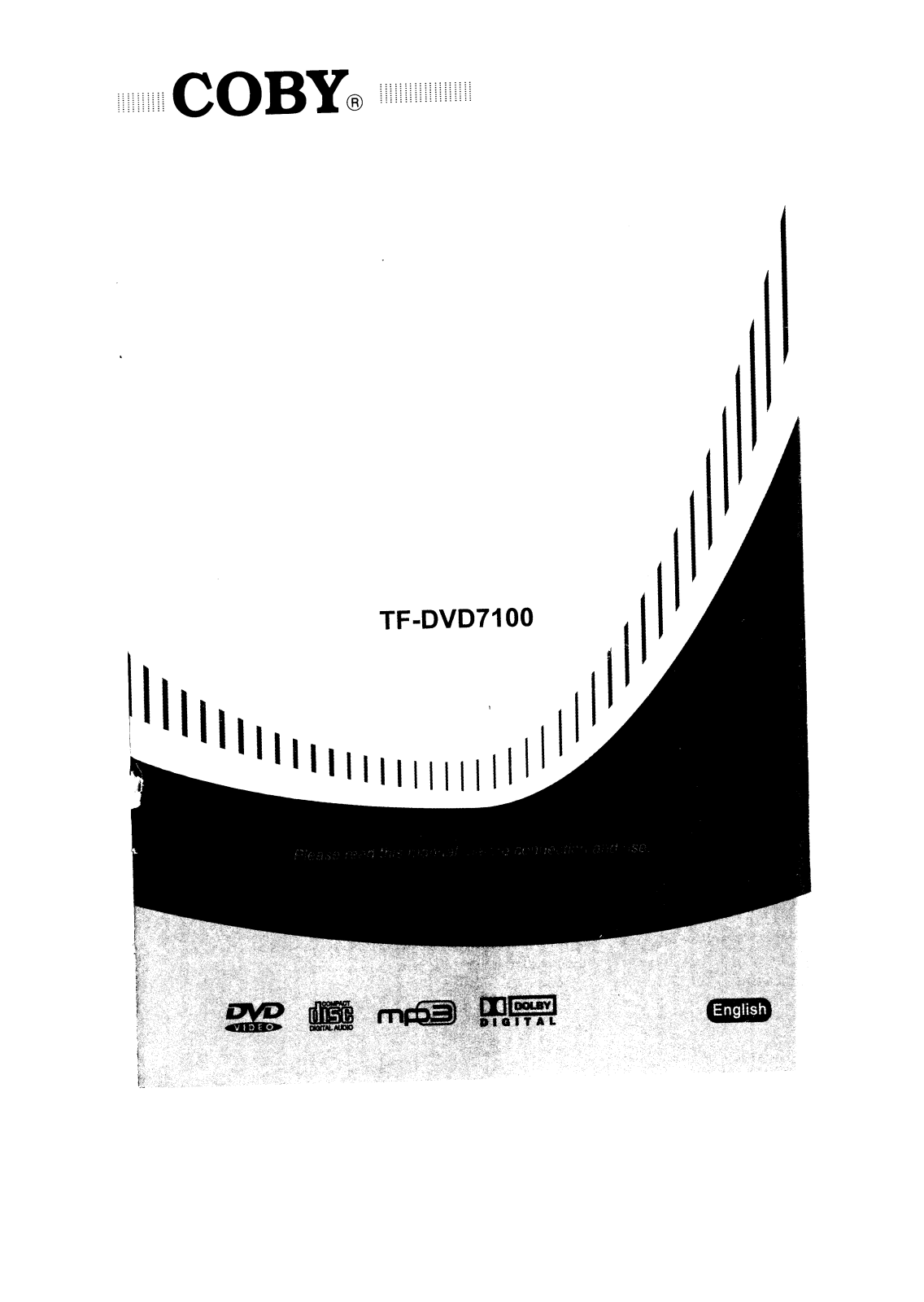 COBY electronic TF-DVD7100 User Manual