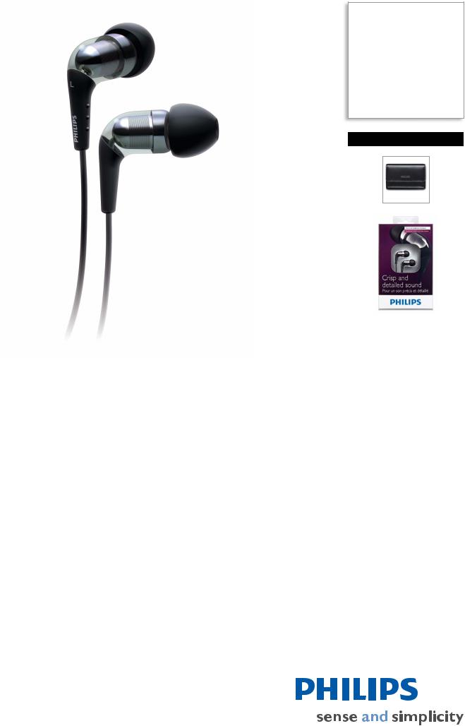 Philips SHE9850 BROCHURE