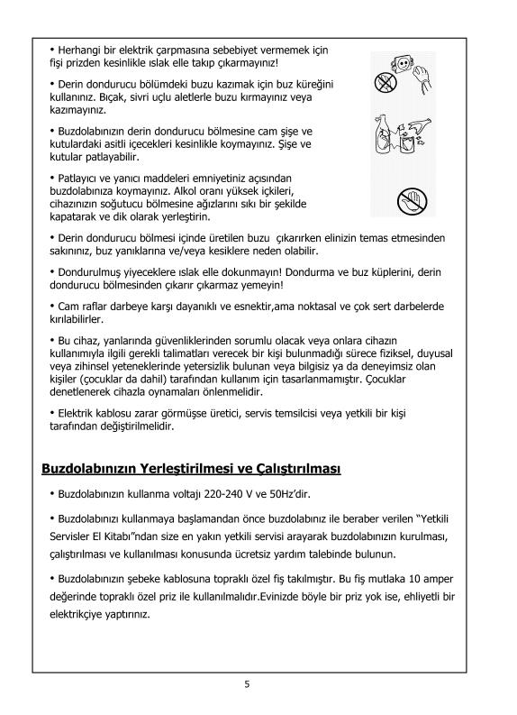 Zanussi ZRA332W User Manual