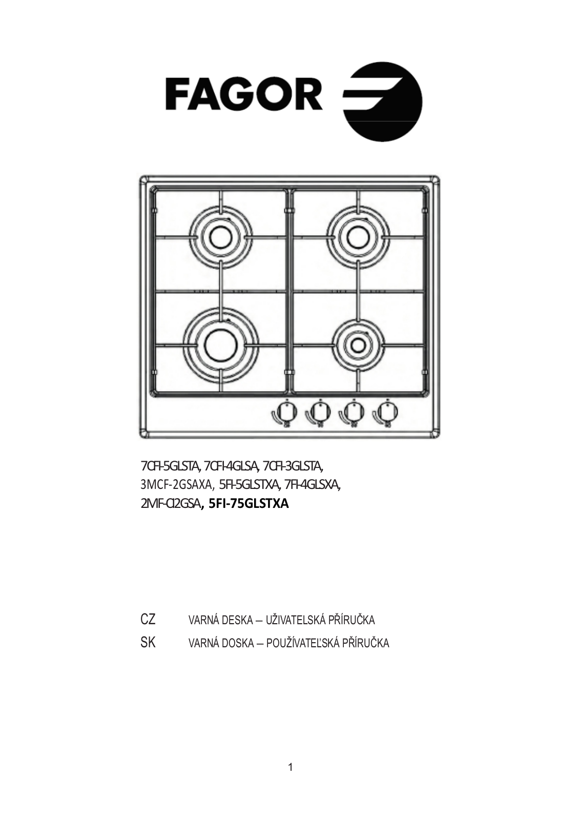 Fagor 7CFI-4 GLS A User Manual