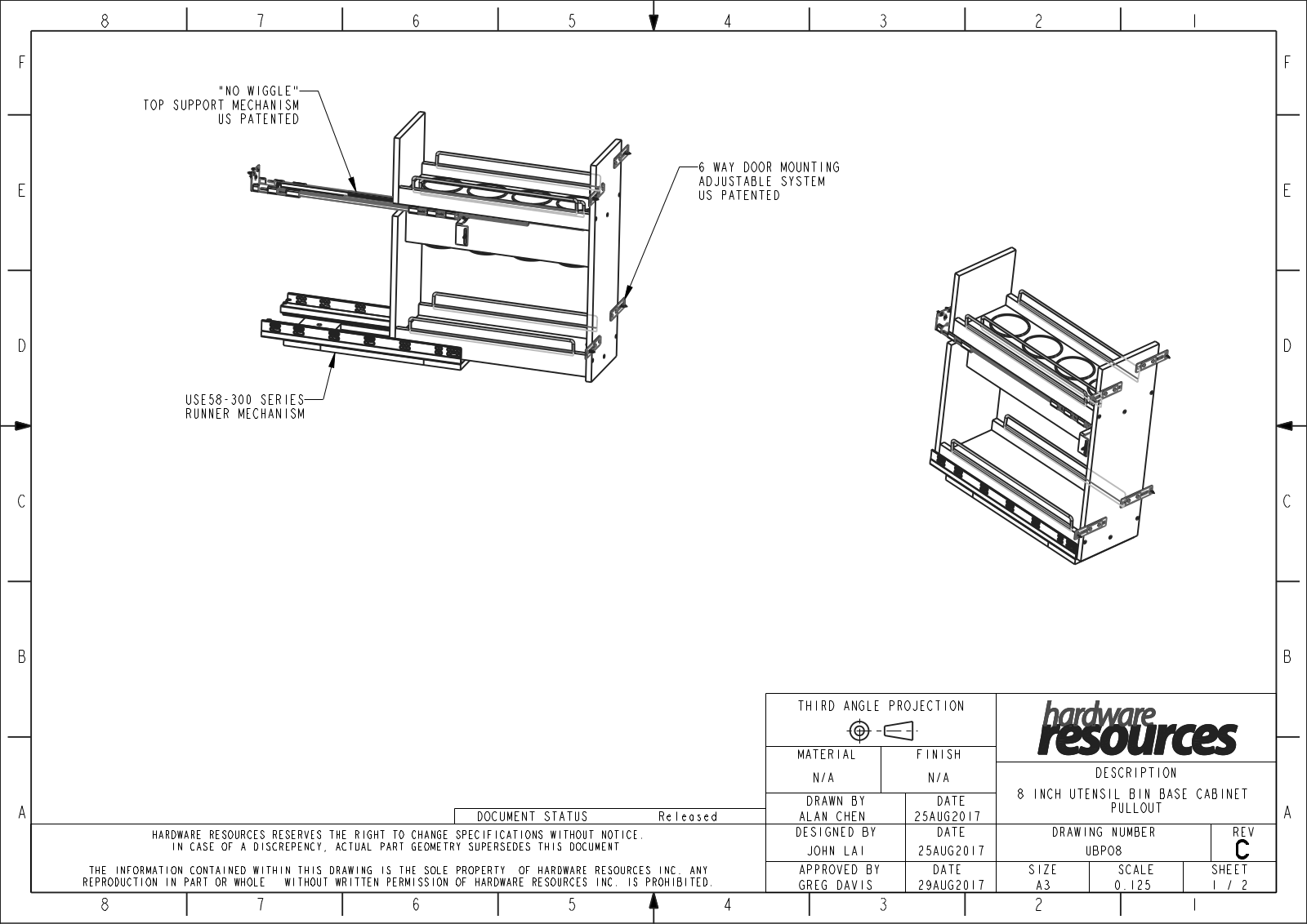 Hardware Resources HWSC1894 Dimensions - ManualMachine.com