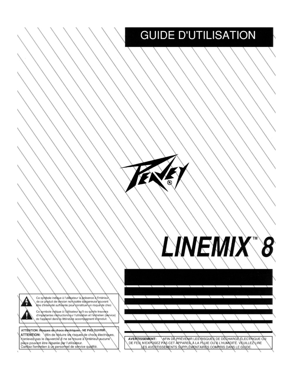 Peavey LINEMIX 8 User Manual