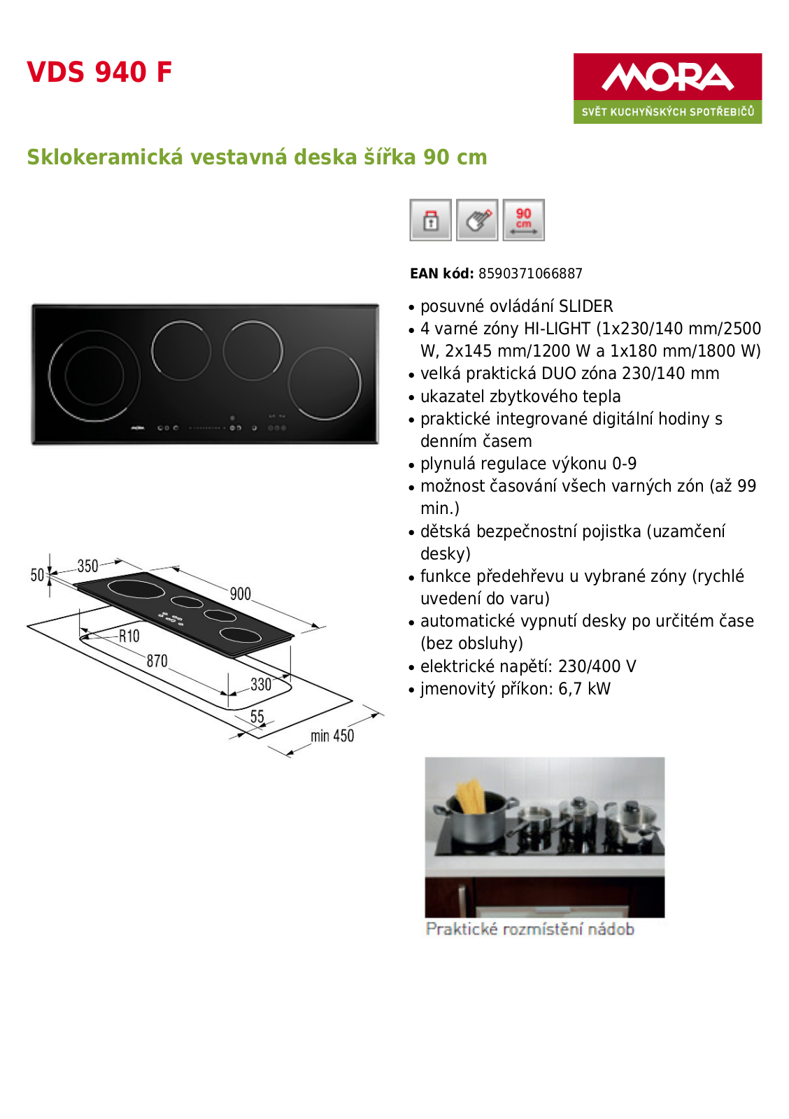 Mora VDS 940 F User Manual