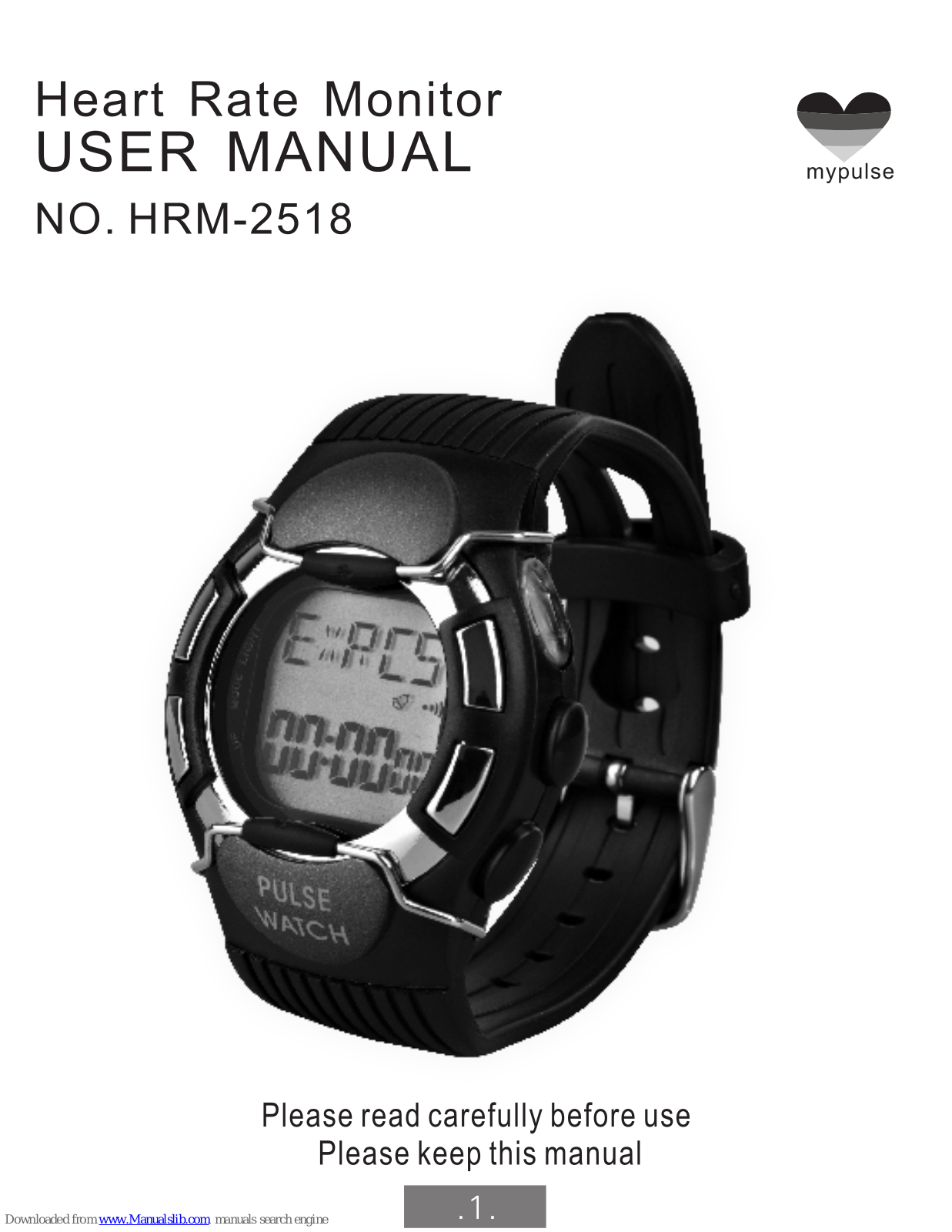 Mypulse HRM-2518 User Manual