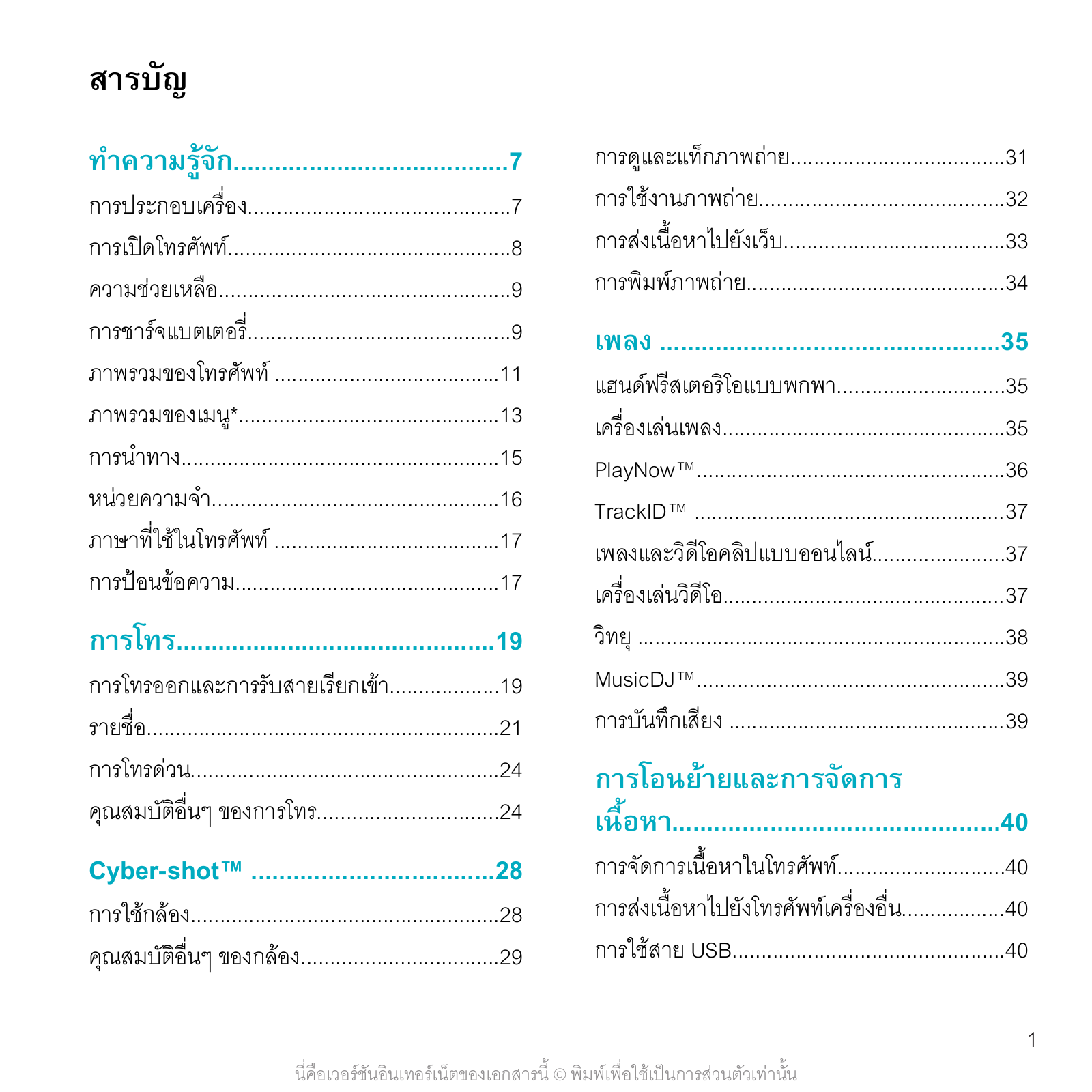 SONY C903 User Manual