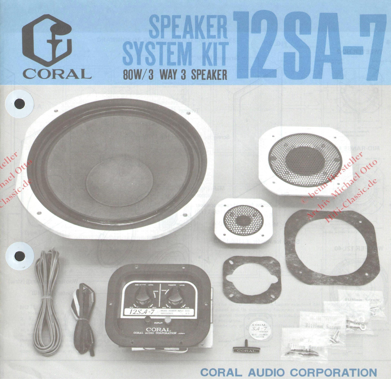 Coral 12SA-7 User guide - ManualMachine.com