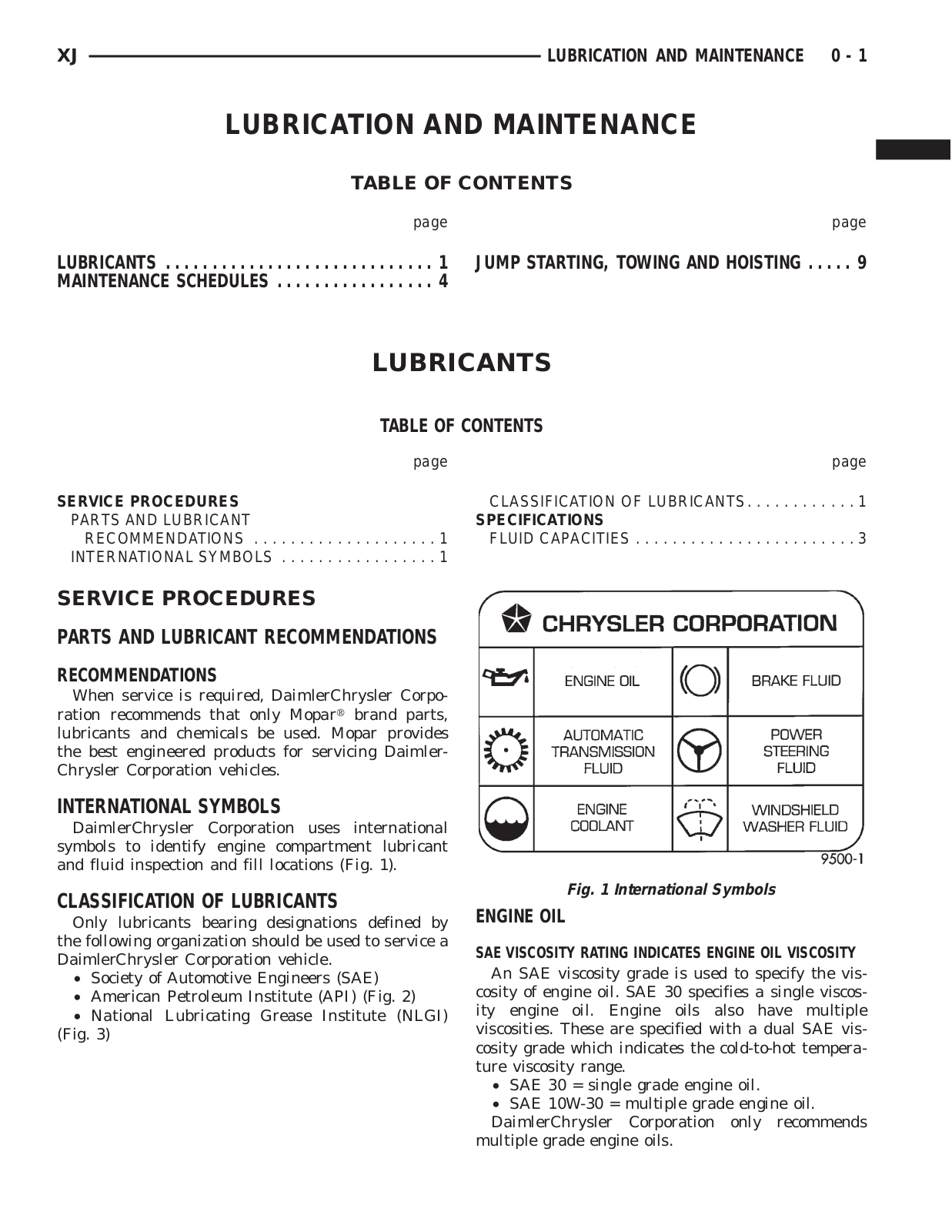 Jeep Cherokee 2000 User Manual