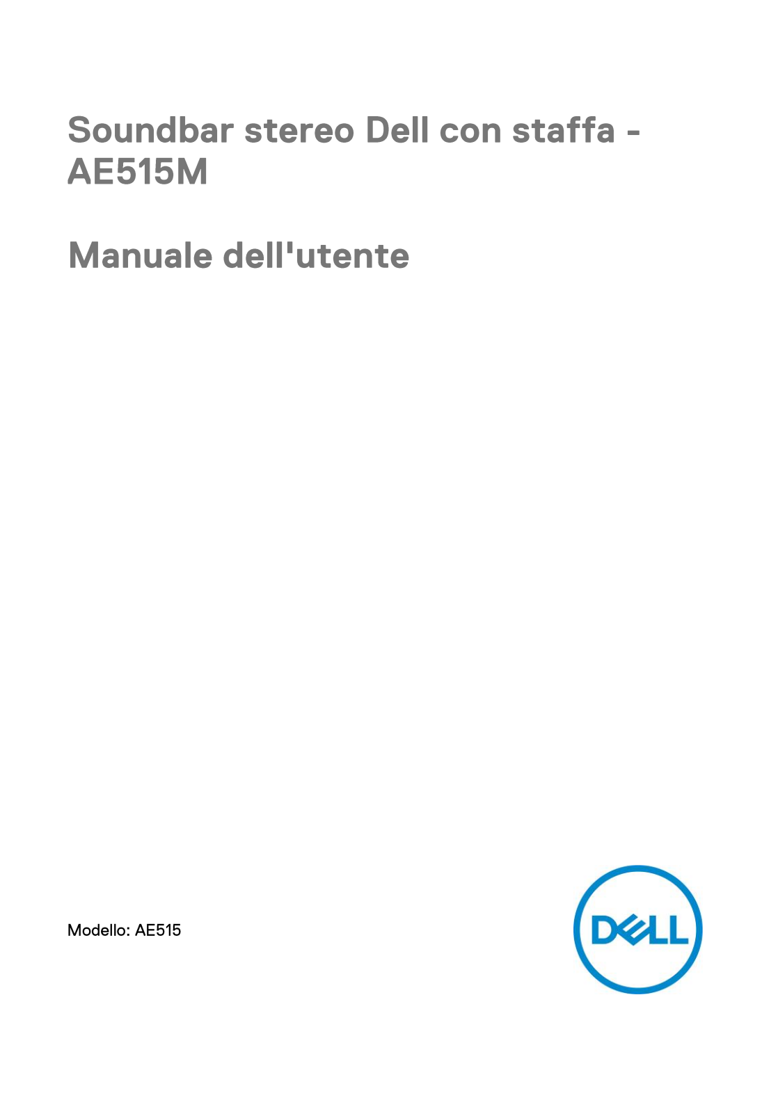 Dell AE515M User Manual