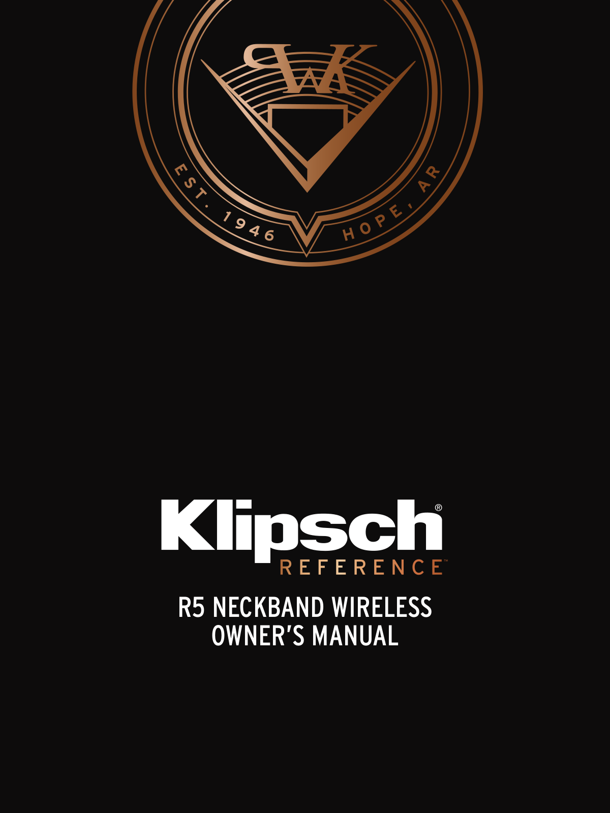 Klipsch R5BT User Manual