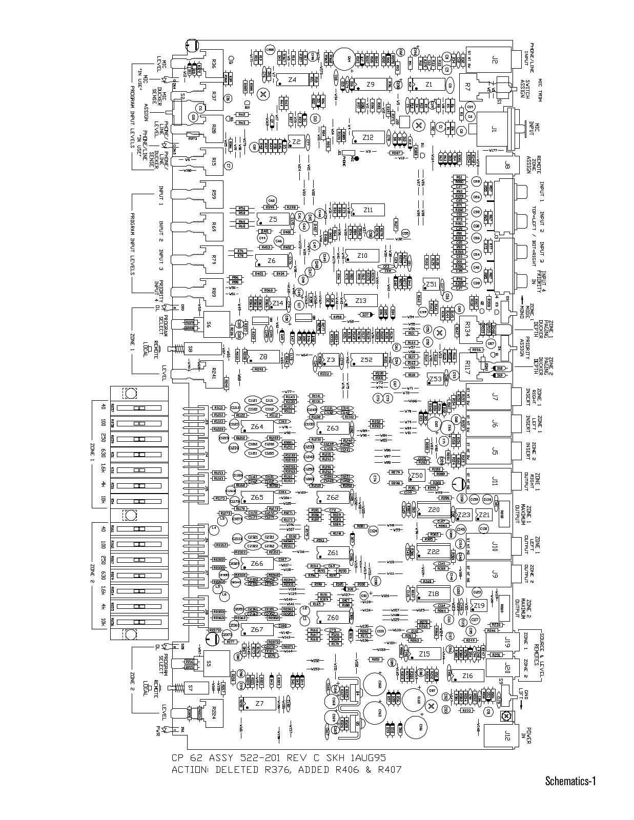 Rane CP 62 User Manual