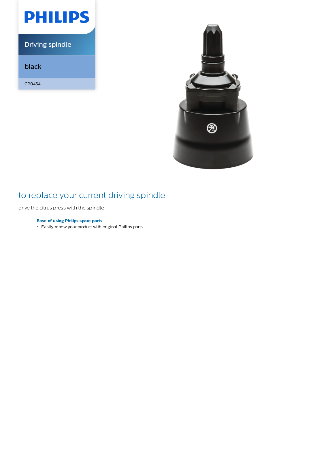 Philips CP0454/01 leaflet - ManualMachine.com