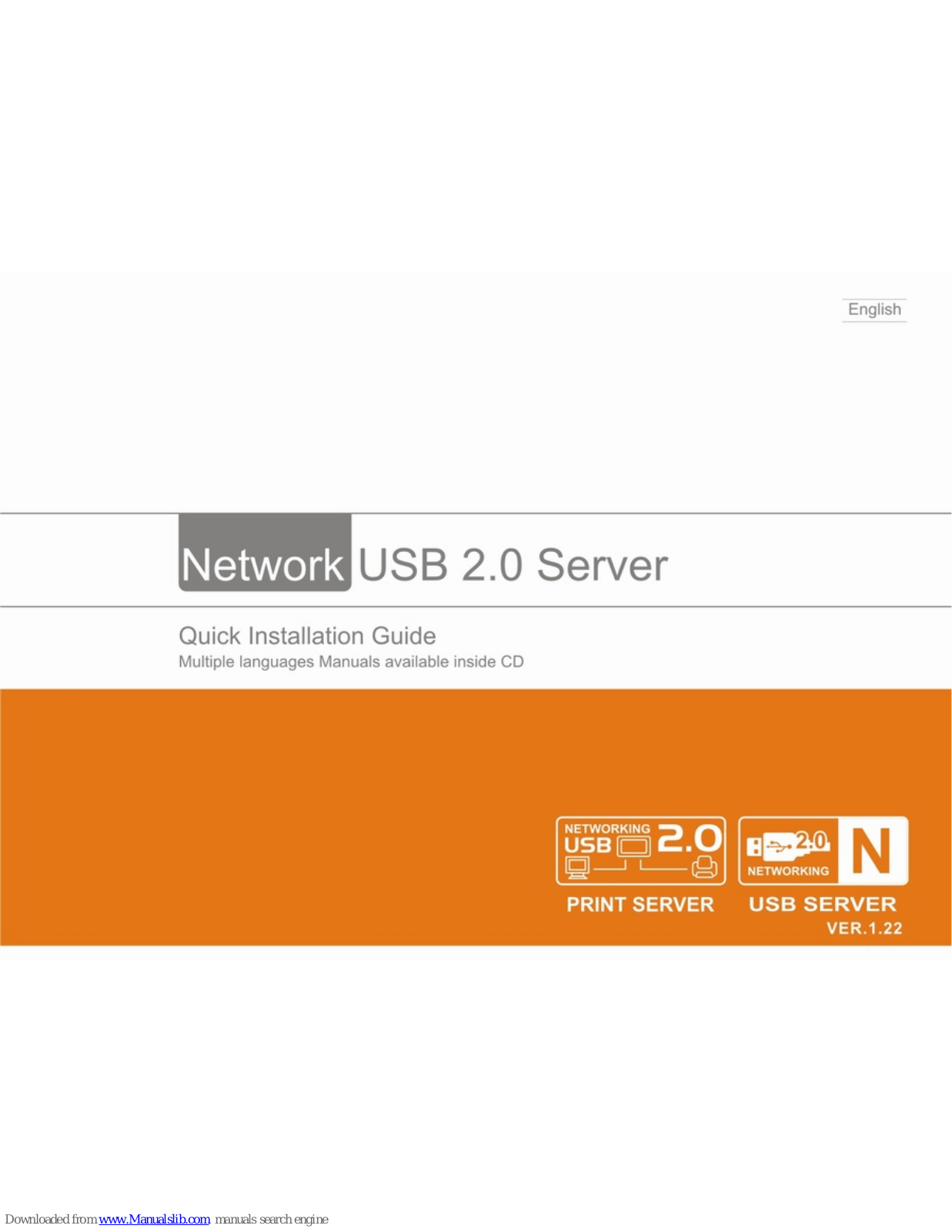 Winstars Network USB 2.0 Server Quick Installation Manual - ManualMachine.com