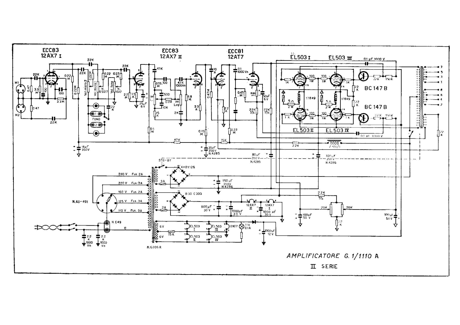 Geloso g1 1110a schematic