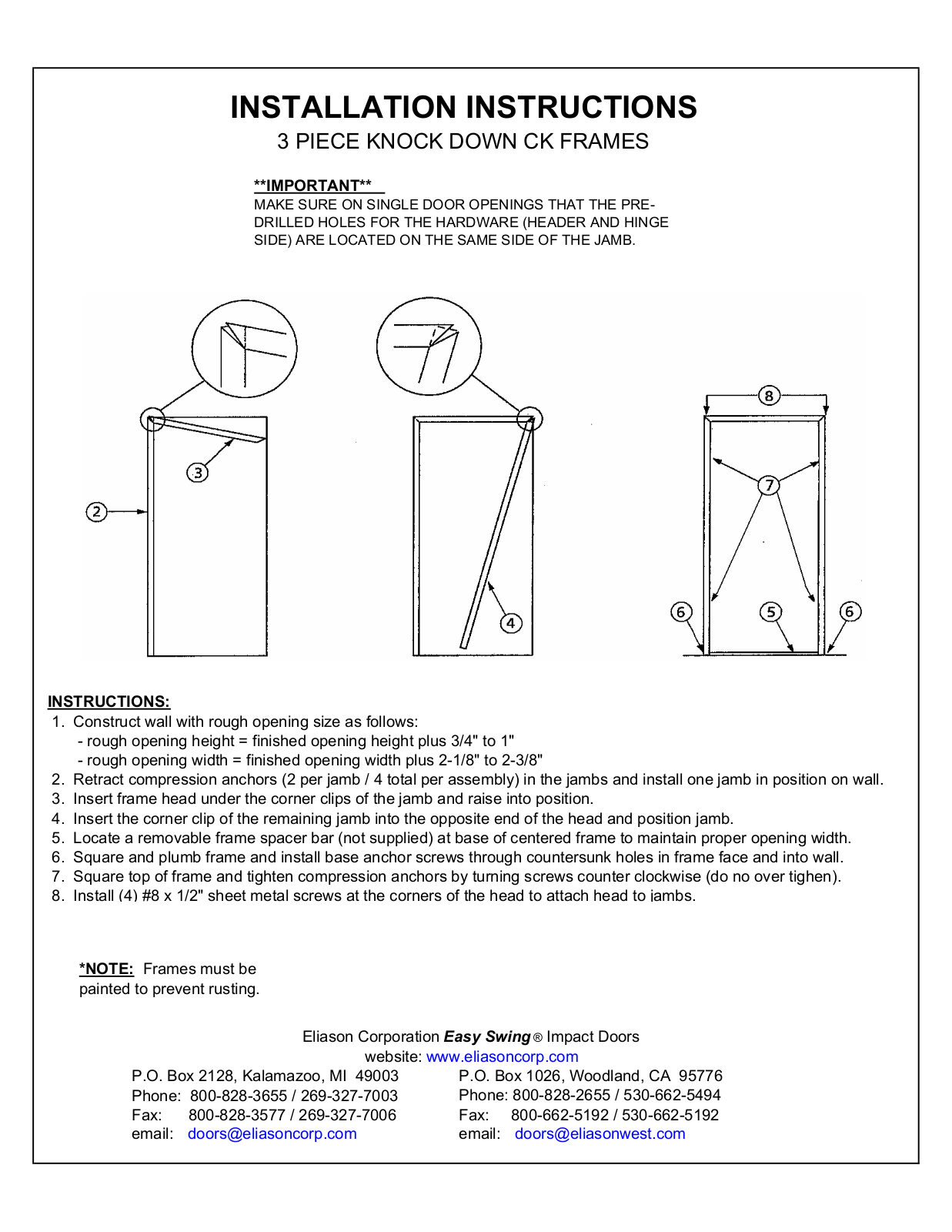 BKI CK Installation  Manual