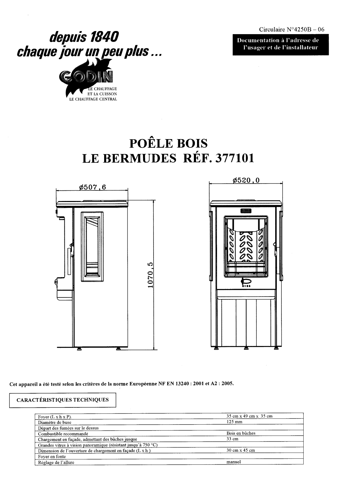 GODIN 377101 User Manual - ManualMachine.com