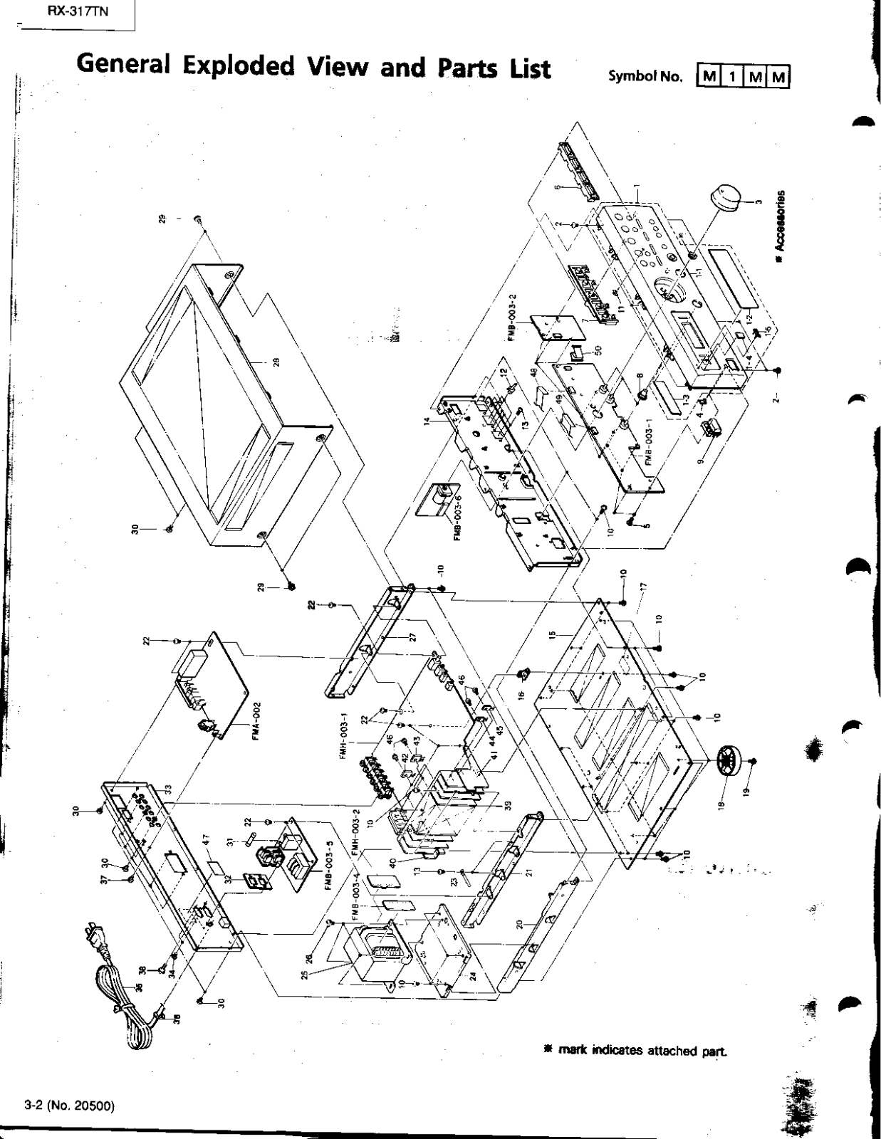 JVC RX-317-TN Service manual