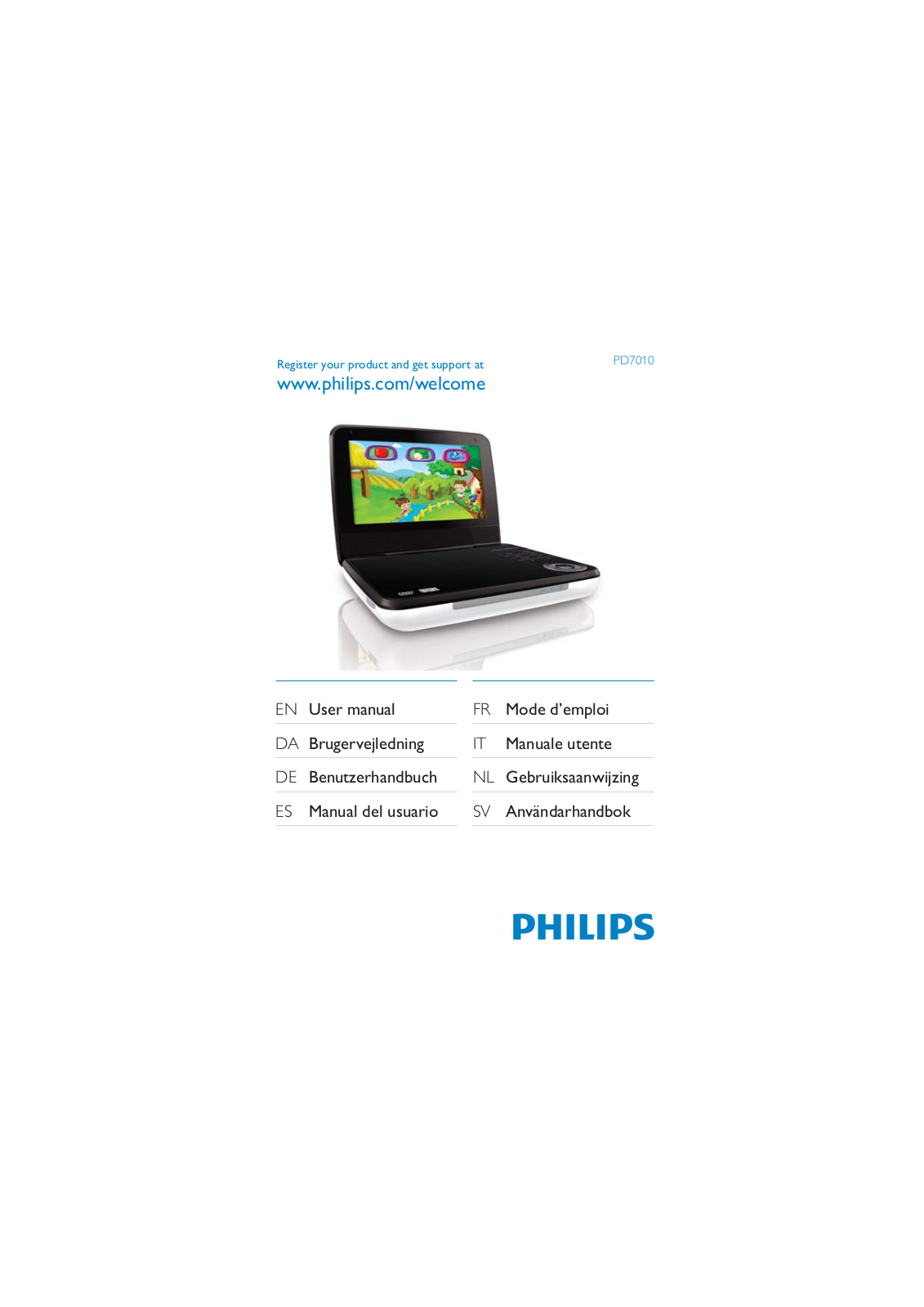 PHILIPS PD701012 User Manual