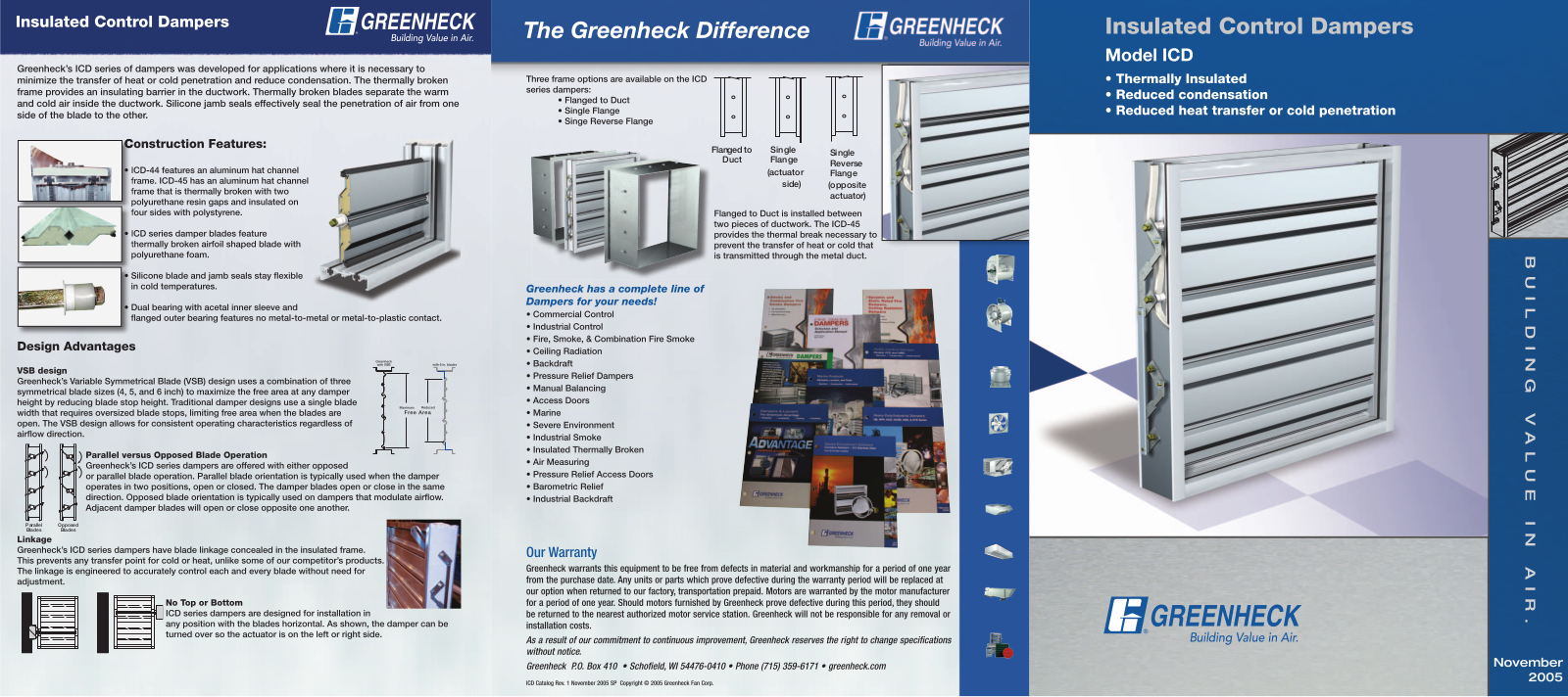 Greenheck ICD User Manual