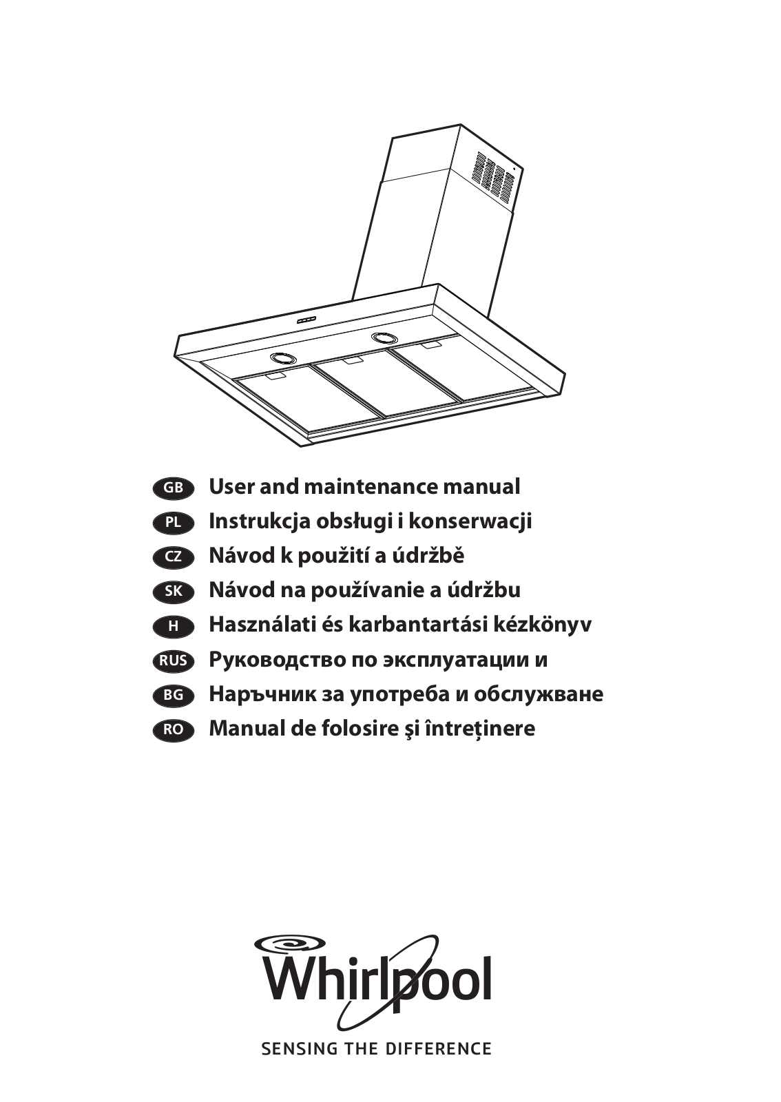 Whirlpool AKR 759 IX Operating Instructions