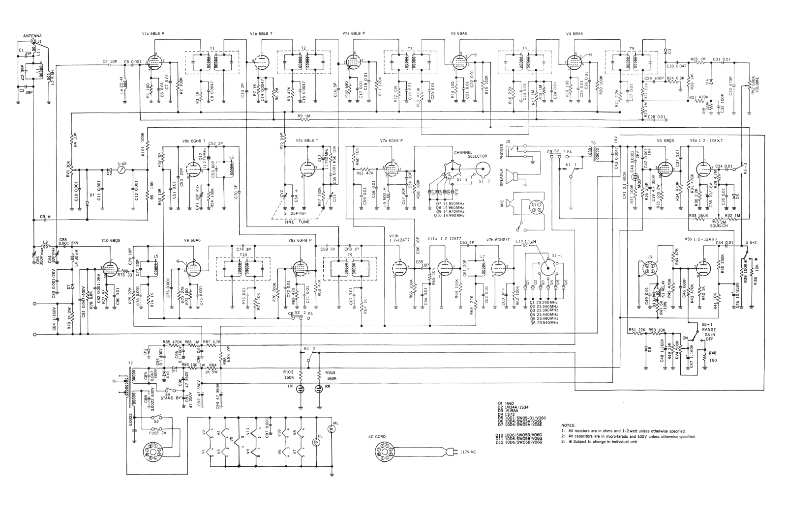 Teaberry model-t-sm Schematic