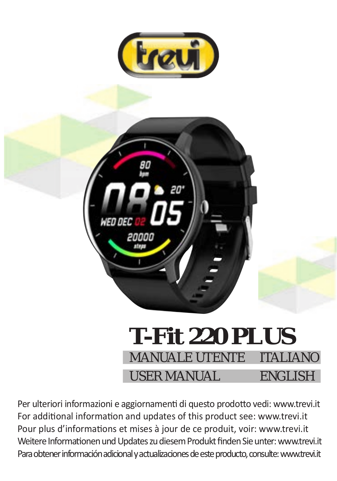 Trevi T-Fit 220 PLUS User guide - ManualMachine.com
