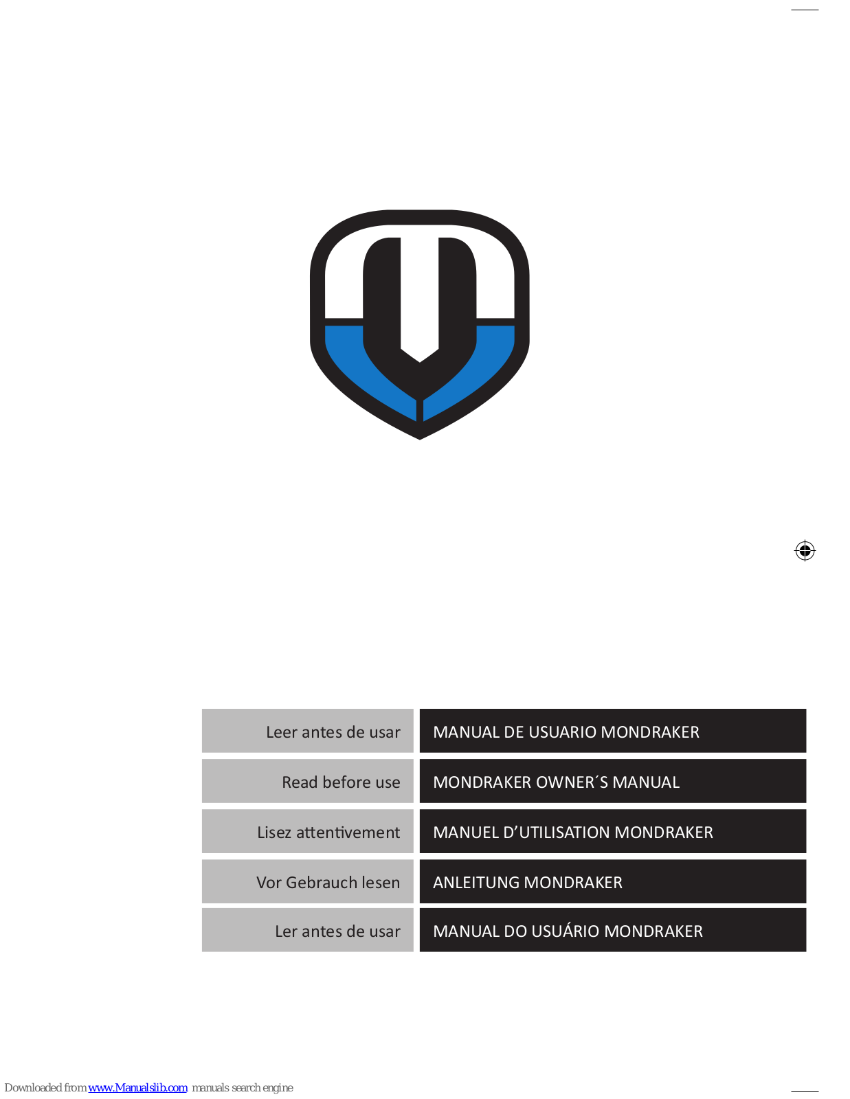 Mondraker Bicycle Owner's Manual