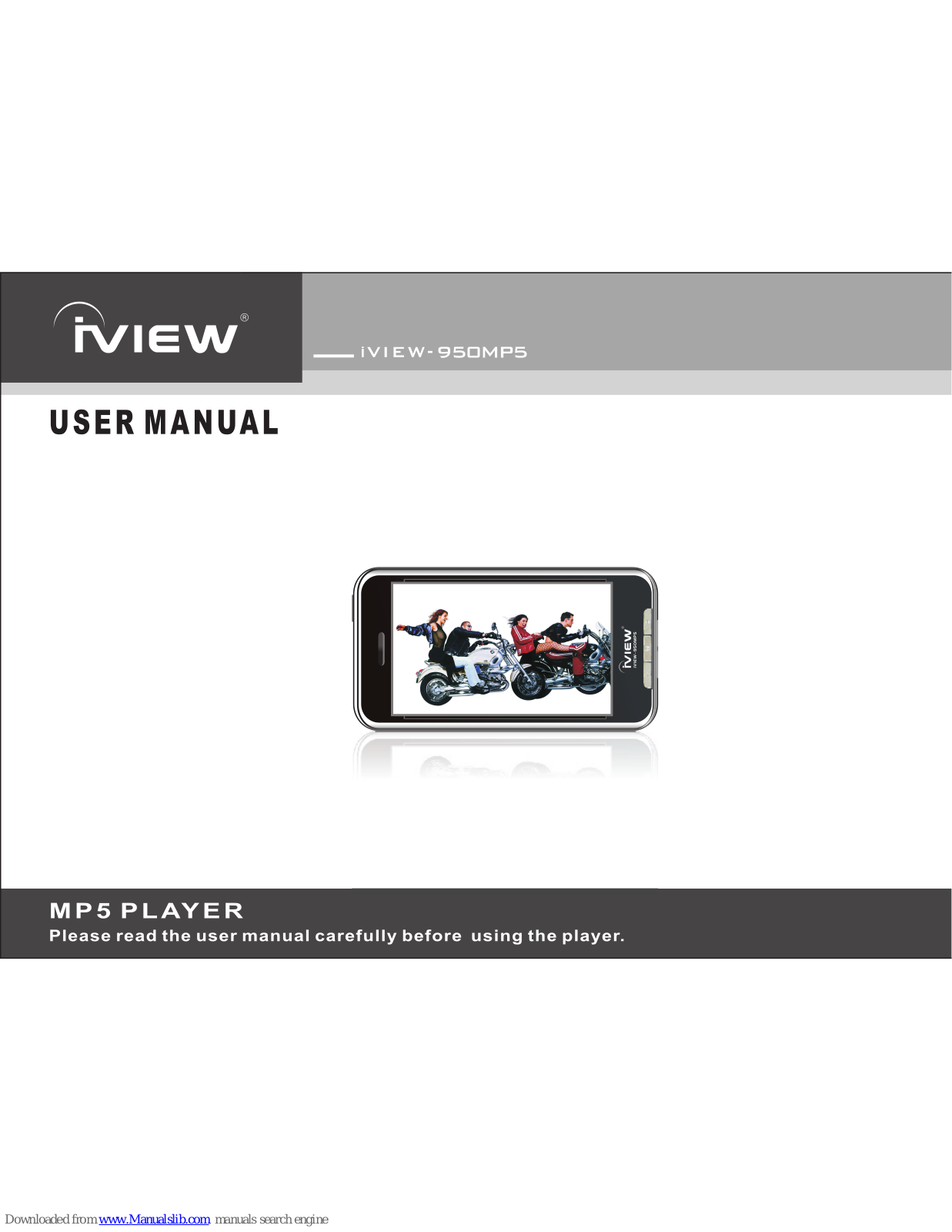 IVIEW 950MP5 User Manual