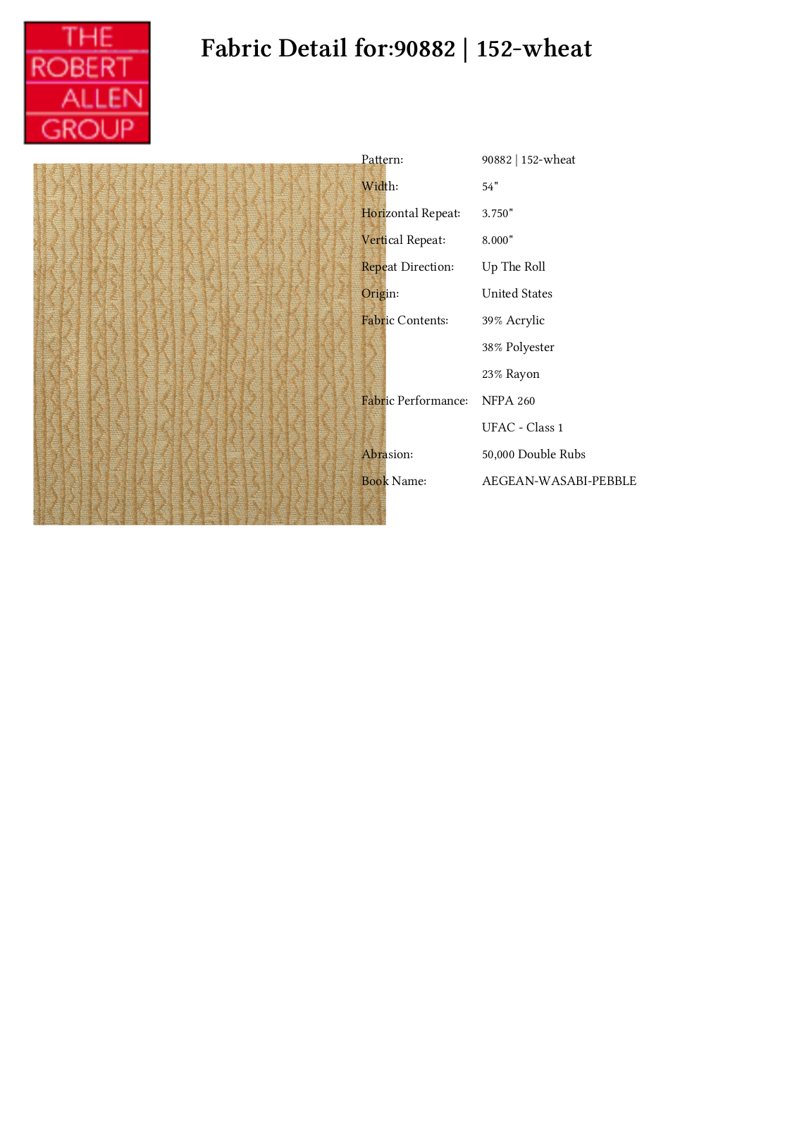 Duralee CRAL4572 Specifications - ManualMachine.com