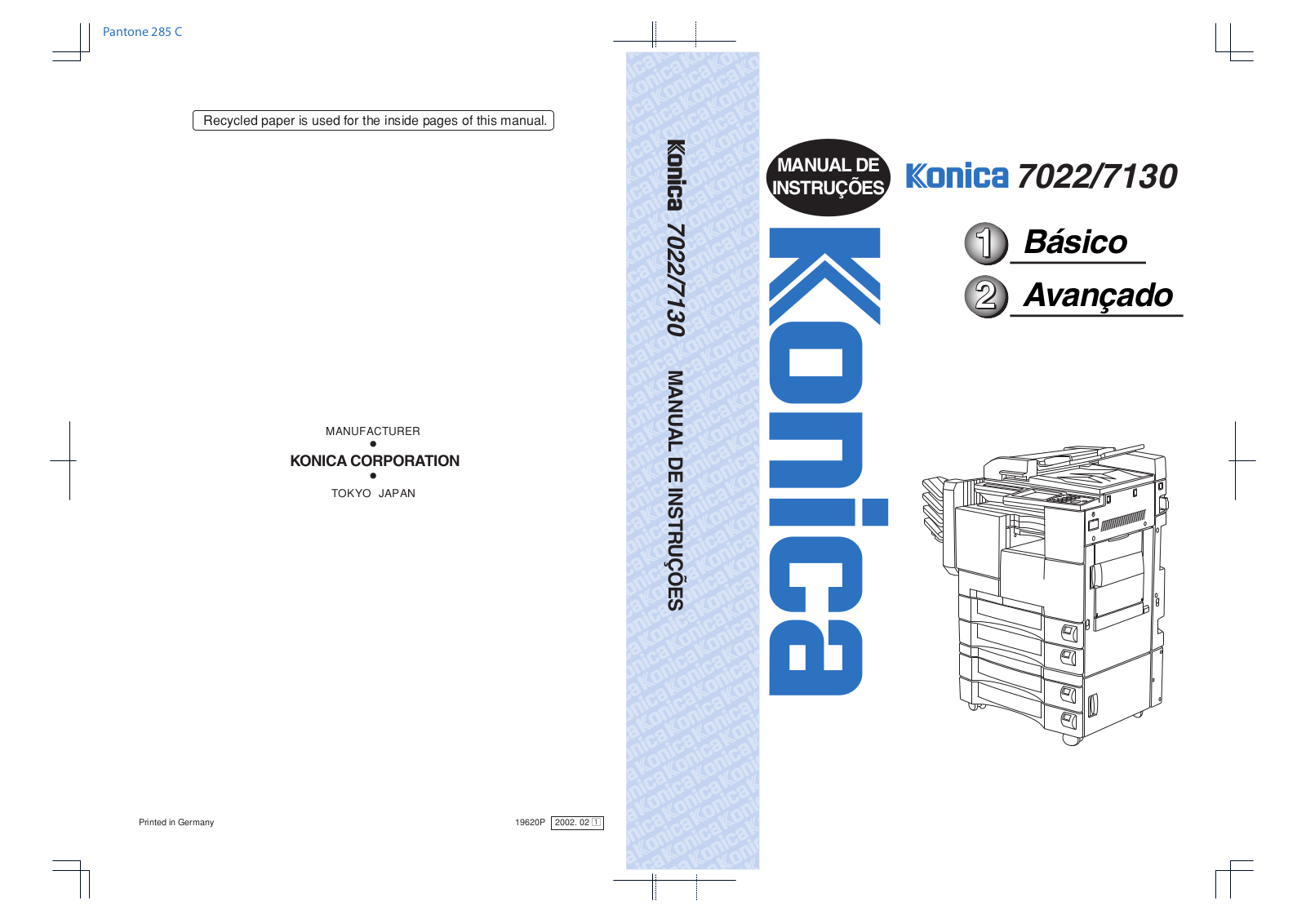 Konica minolta 7022, 7130 User Manual