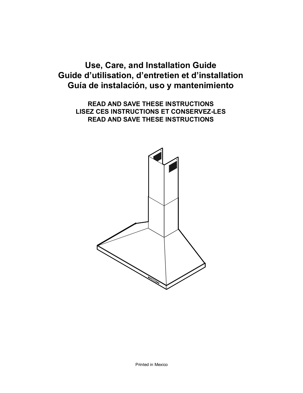 Elica EVL430SS, EVL436SS Installation Guide