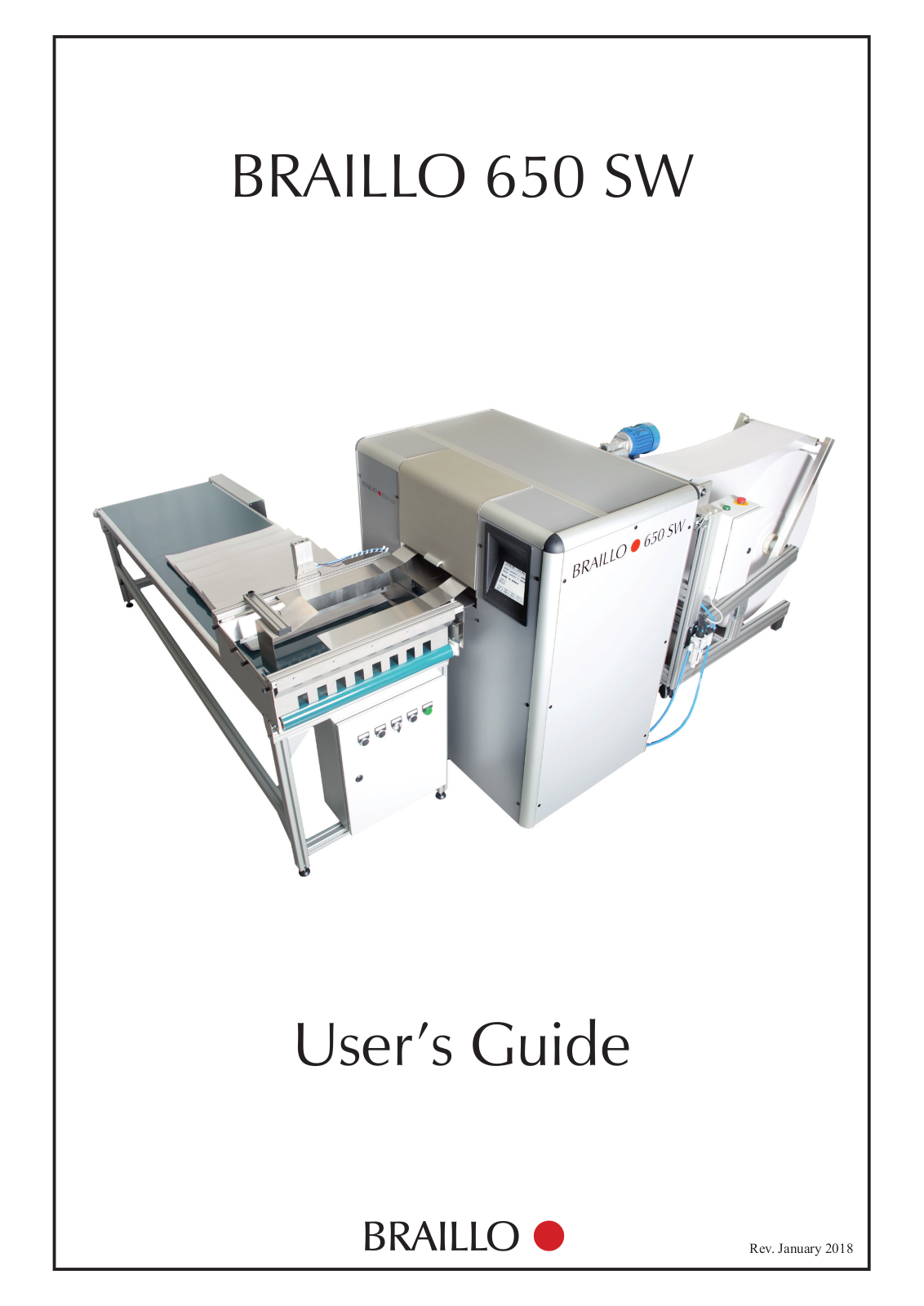 Braillo 650 SW User Manual - ManualMachine.com