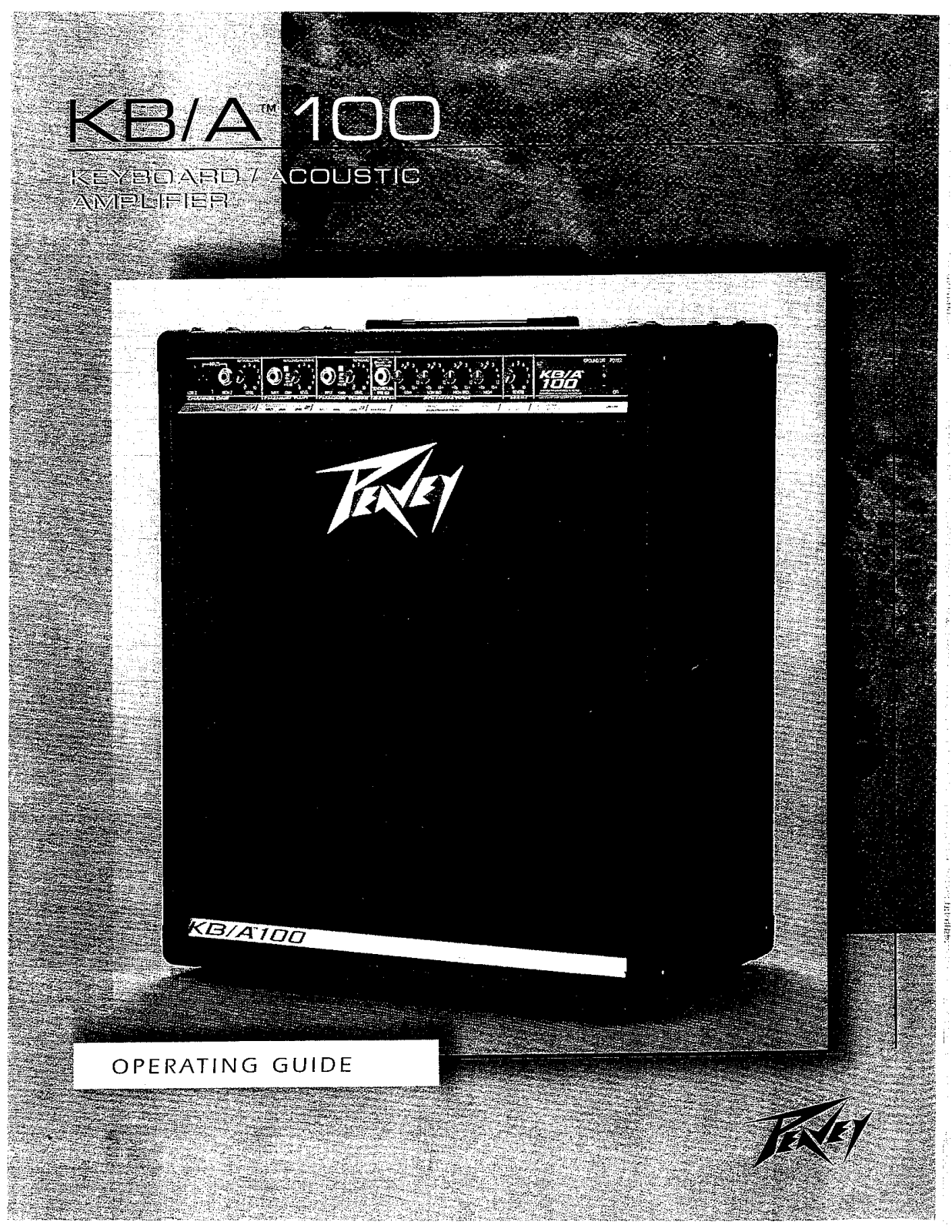 Peavey KB-A 100 User Manual