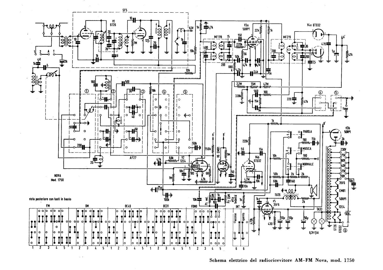 Nova 1750 schematic