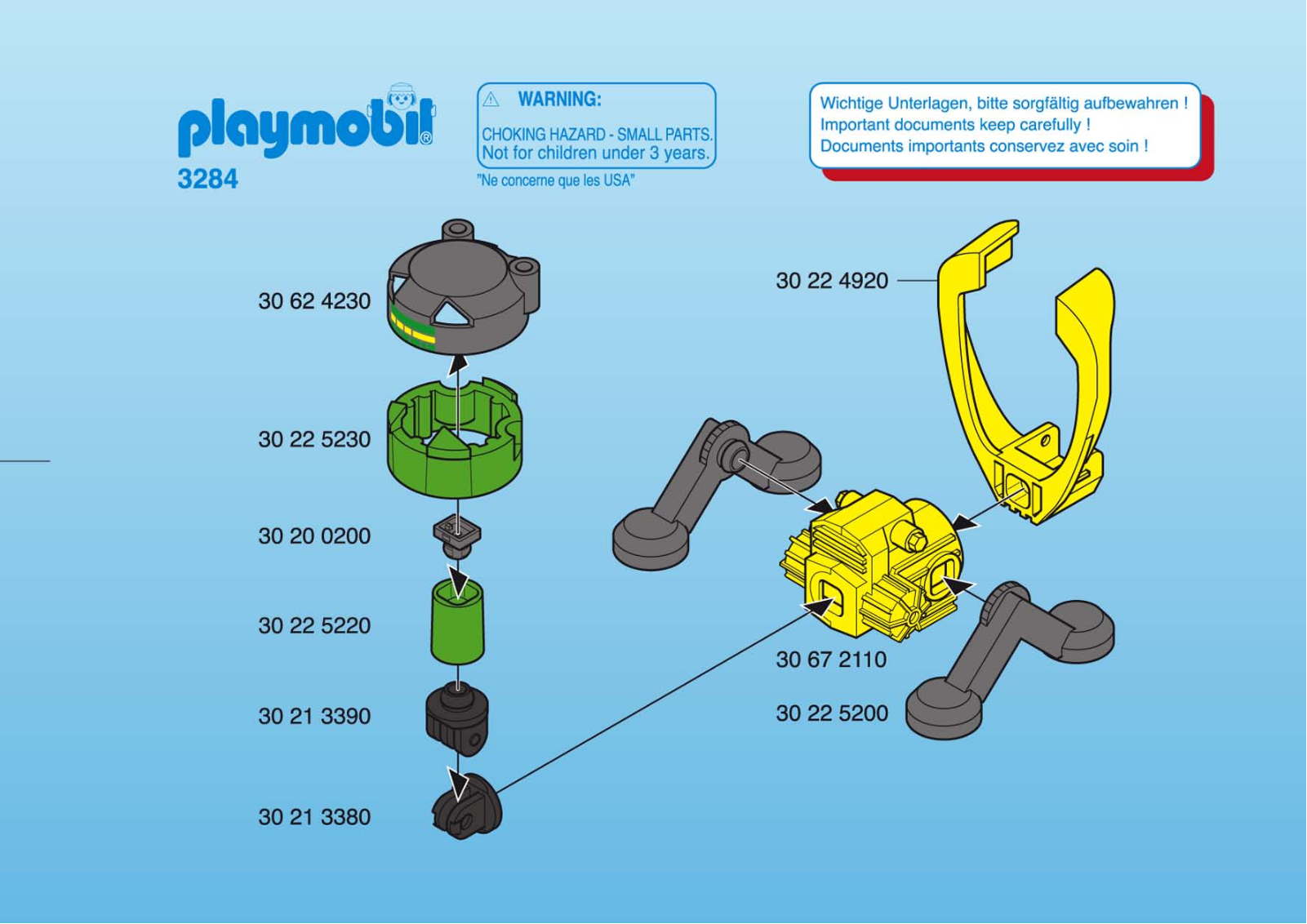 Playmobil 3284 Instructions